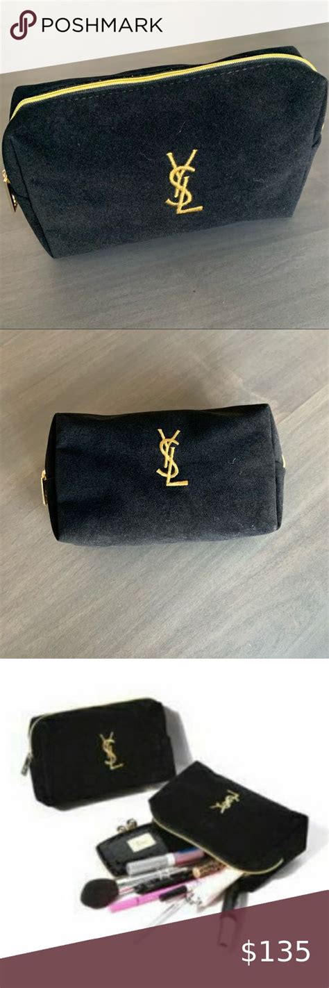 ysl makeup set with bag|ysl cosmetic bag.